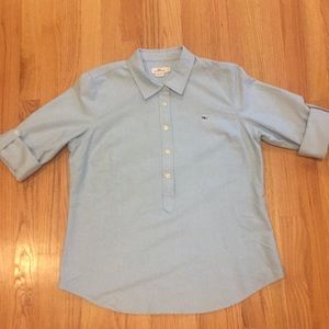 VineyardVines half button down polo